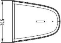 ZKTeco VS3070 - Physical Dimension 2