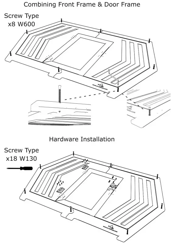 WLO Hexxon Crate Series Walnut and Ivory Hexxon Modern Dog Crate - fig 9+