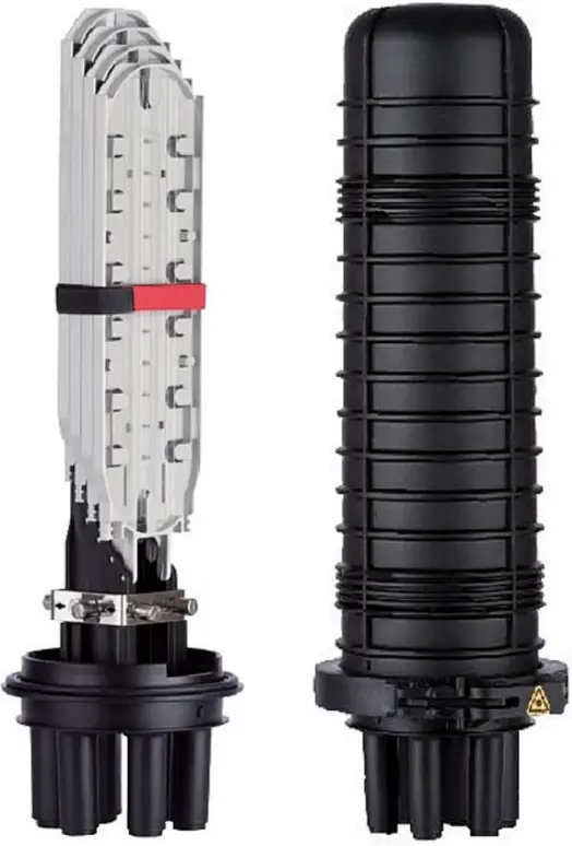 Fiber Optic Splice Closure Heat Shrink Cable Sealing