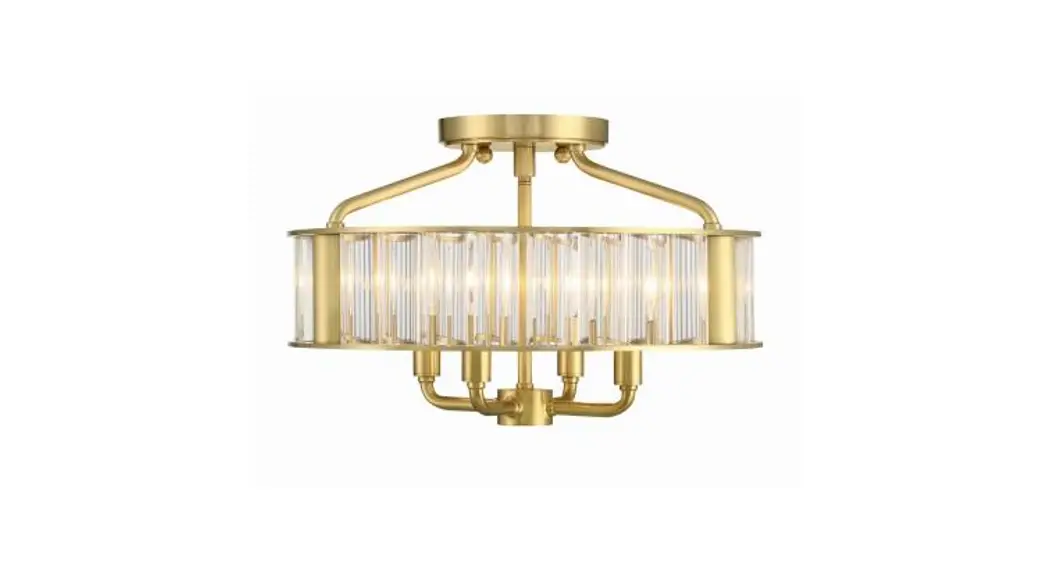 Crystorama Far-6000-ag Four Light Ceiling Cardello Instruction Manual Crystorama Far-6000-ag Four Light Ceiling Cardello Instruction Manual