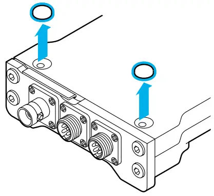 lab599 BP 500 Battery Pack - Remove the rubber feet