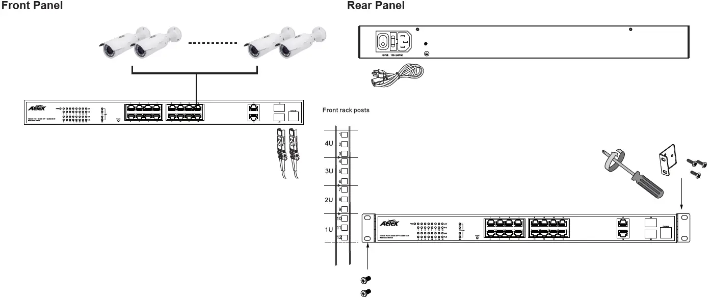 AETEK-C51-082-30--Managed-Smart-Gigabit-Ethernet-PoE+-Switch-fig-2
