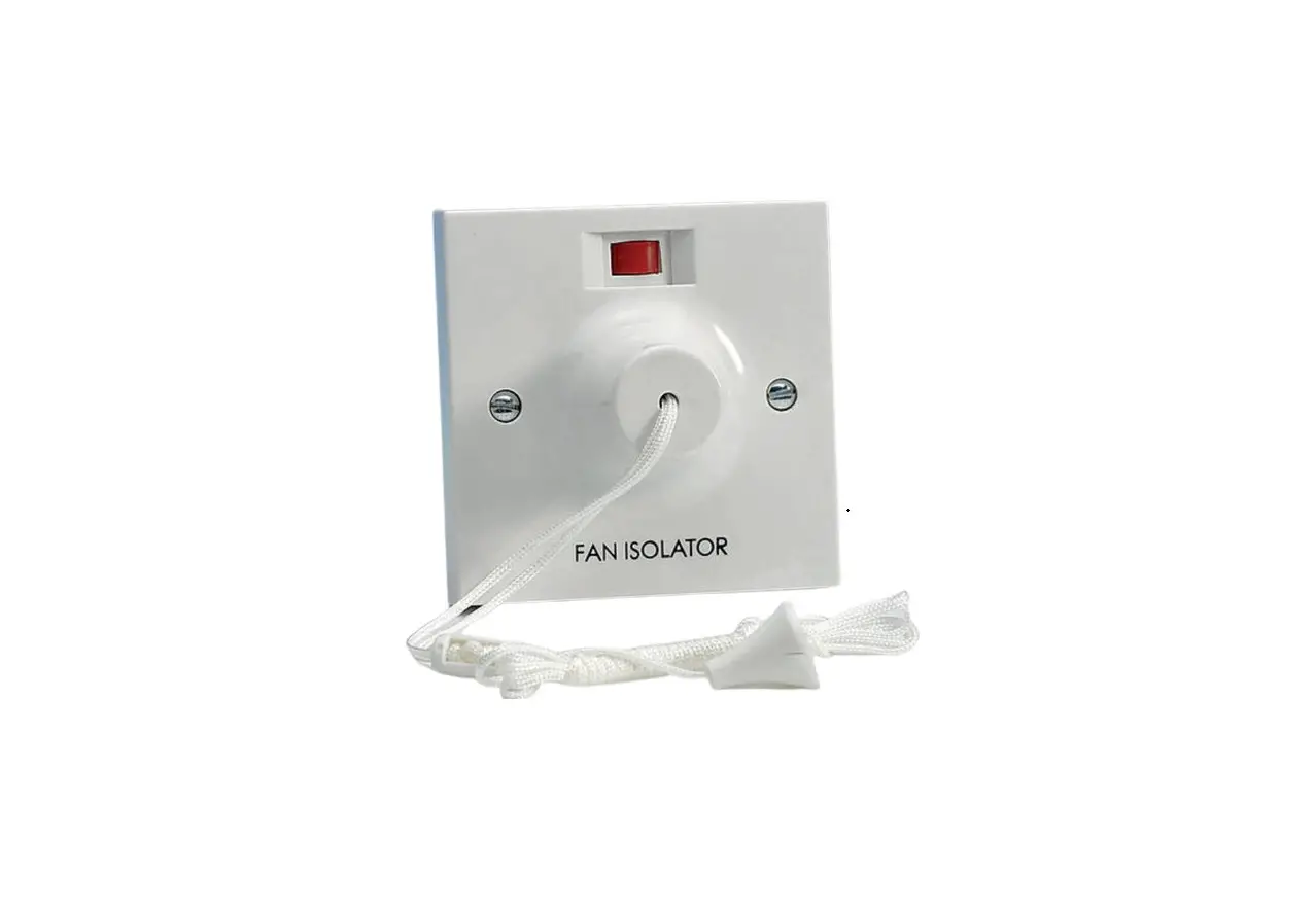 Bg Electrical 804-il-c Fan Isolator Ceiling Switch Instruction Manual
