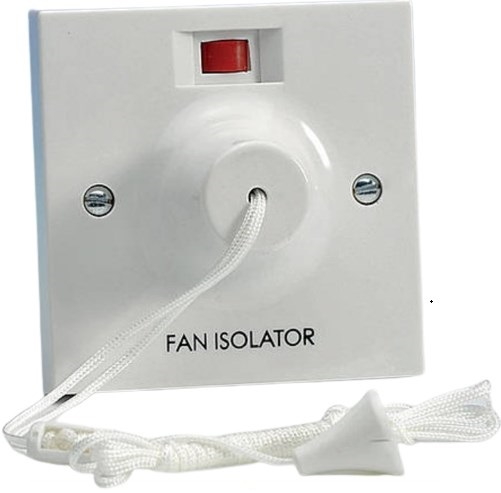 BG ELECTRICAL 804-IL-C Fan Isolator Ceiling Switch