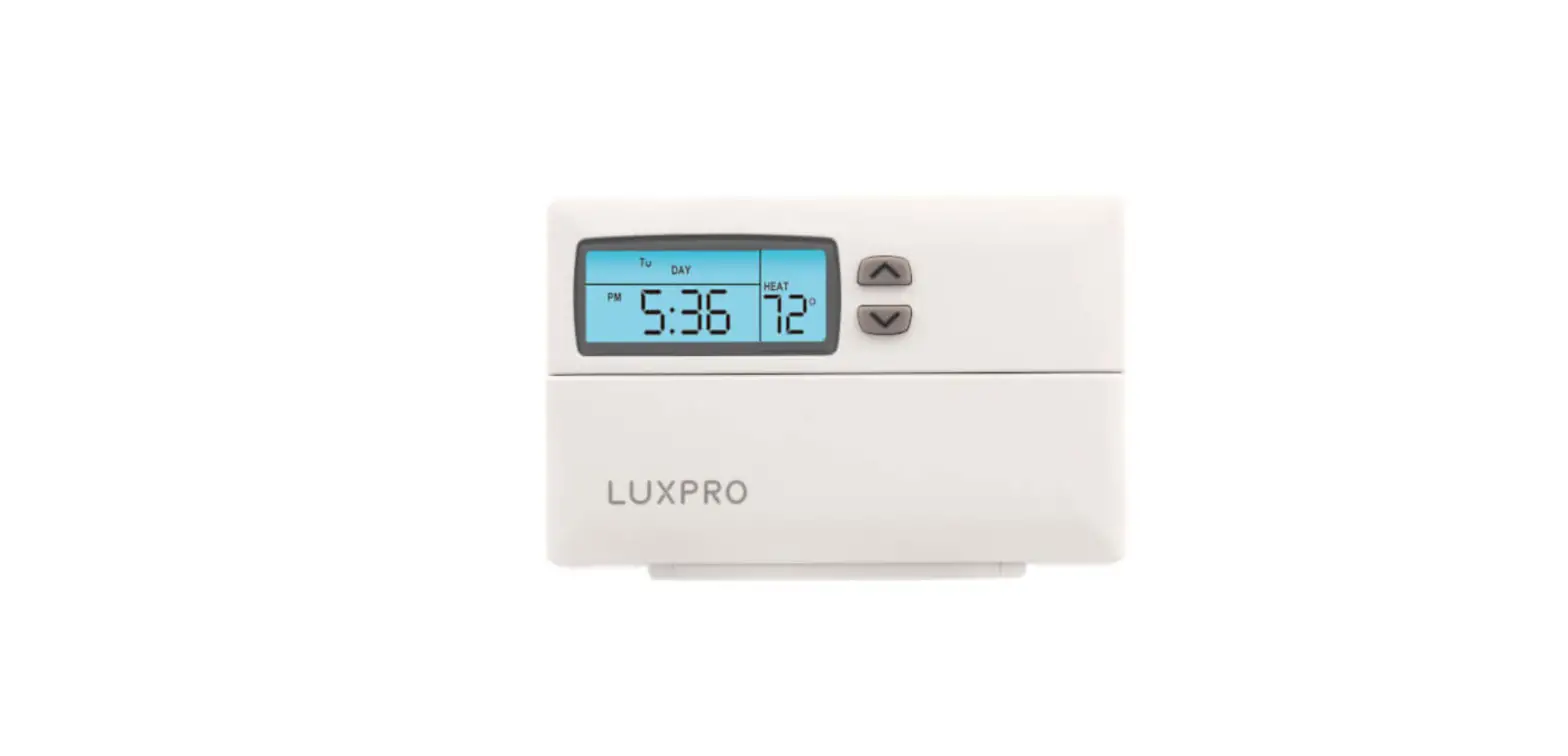 Luxpro Pspa722 Programmable Thermostat Installation Manual