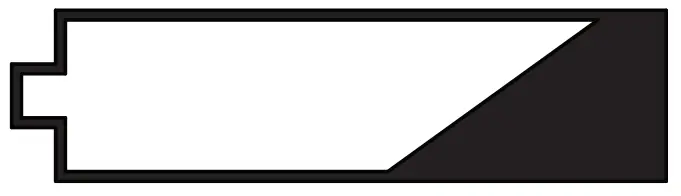 Battery and service indicator