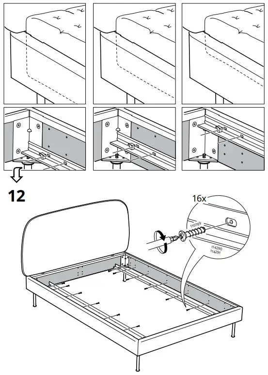 IKEA-VADHEIM-Upholstered-Bed-Frame-11