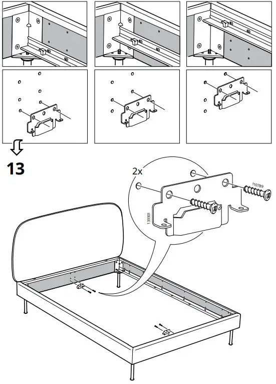 IKEA-VADHEIM-Upholstered-Bed-Frame-12
