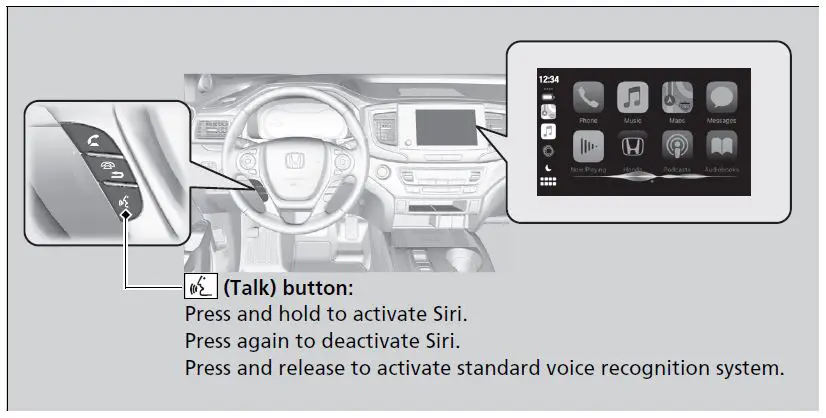 HONDA MY22 Apple CarPlay Audio System fig-3