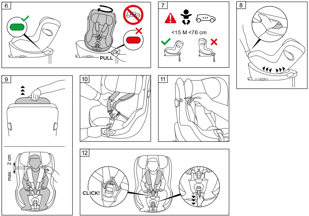 cybex CY 171 SIRONA Gi i Size Car Seat - Parts 2