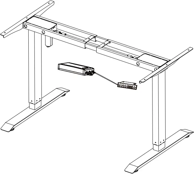 Vivol MA-ZF2 Single-Motor Electric Standing Desk