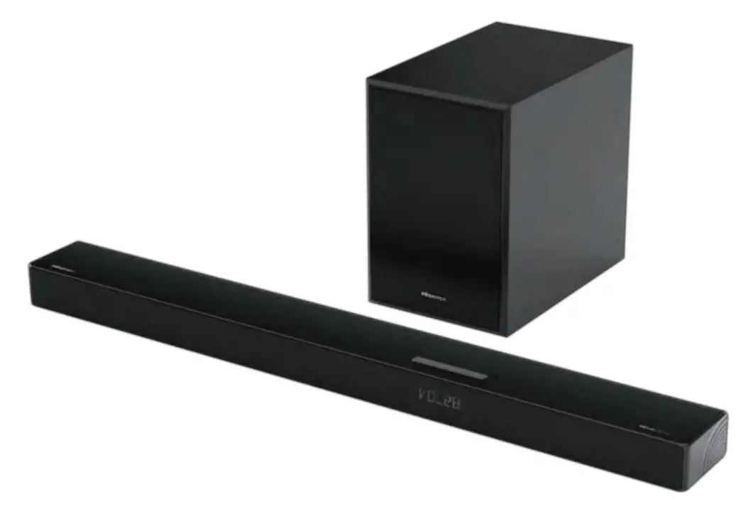 Hisense U3120G 3.1.2 Channel Soundbar and Wireless Sub Woofer