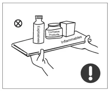 AIM F42SDW 41L Bar Fridge - PLACEMENT 1