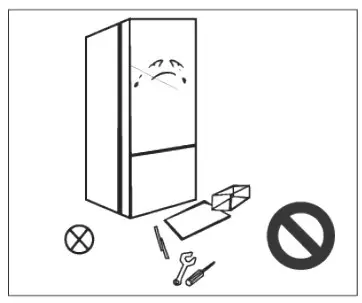 AIM F42SDW 41L Bar Fridge - USING 1