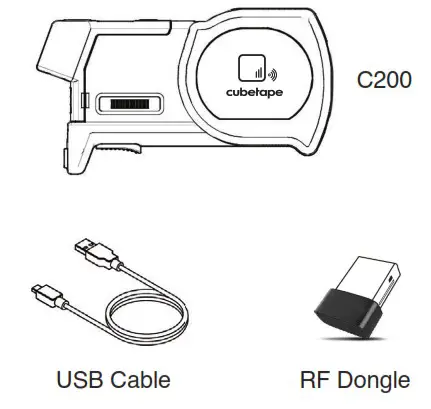 cubetape C200 Series Compact Dimensioning Device - IN THE BOX 1