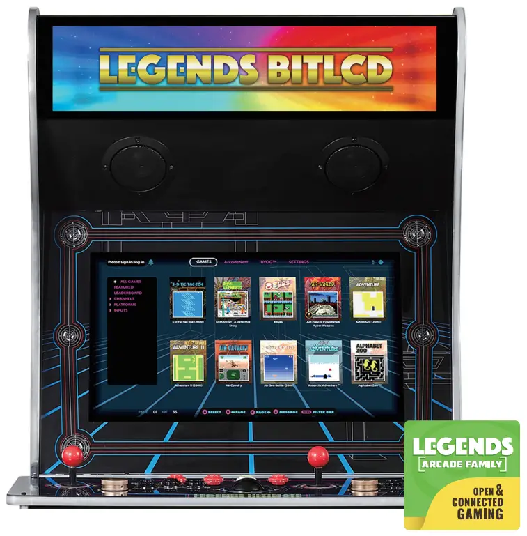 ATGAMES ALU 1.1 Legends BitLCD Marquee