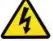 Warning Electric Shock Icon