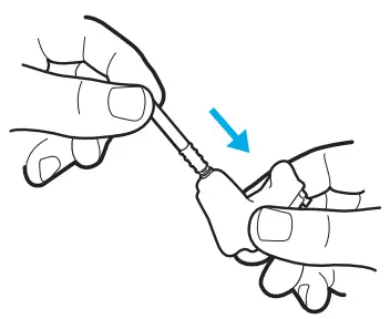 To replace your wax guards: