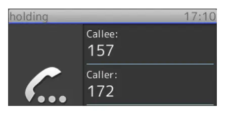 Putting calls on hold