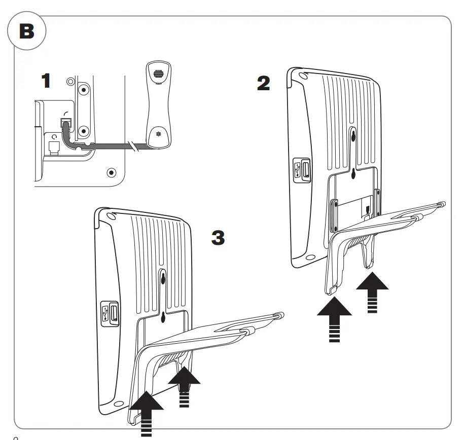 Attaching the Footstand
