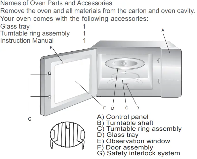 AYA MOG730MI Microwave Oven-FIG1