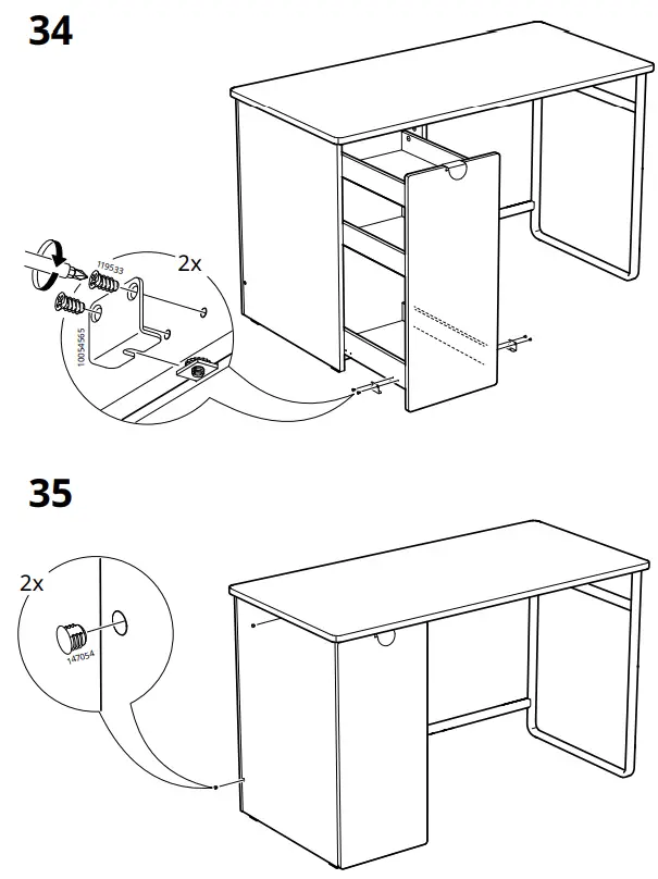 IKEA-LÄRANDE-Desk-with-Pull-Out-Storage-Unit-fig-22