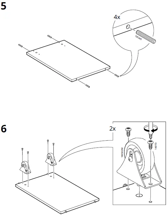 IKEA-LÄRANDE-Desk-with-Pull-Out-Storage-Unit-fig-6