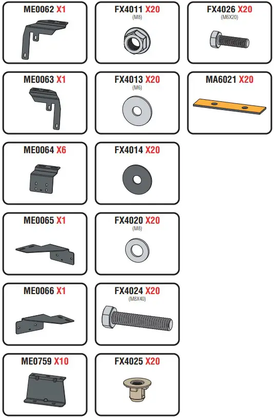 VAN GUARD VGUR 245 ULTI Rack L3 H2 Twin Door Roof Rack - fig 3