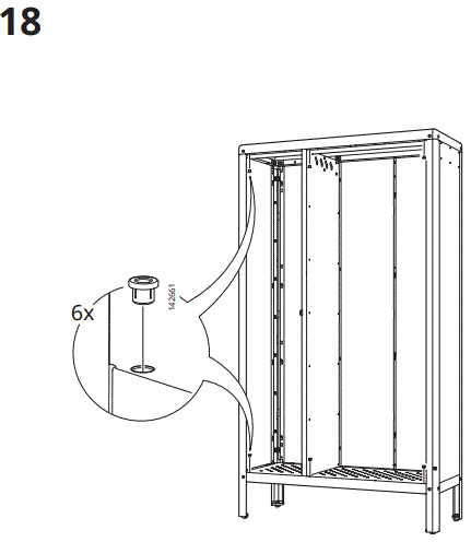 IKEA AA-2136128-6 KOLBJÖRN Cabinet in Outdoor Beige-fig13