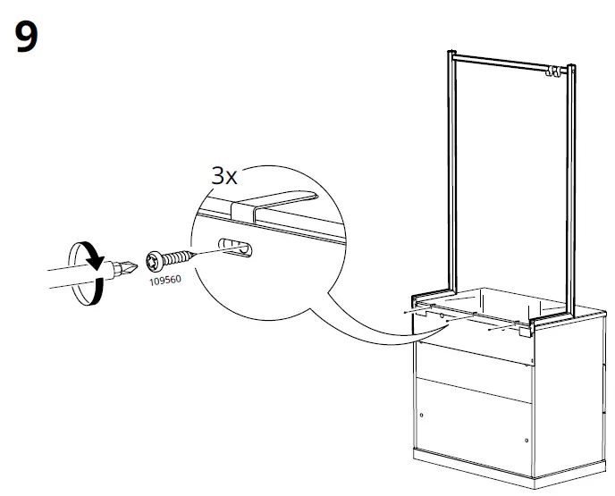 IKEA-NORDLI-Chest-of-8-Drawers-Add-on-Clothes-Rail-21