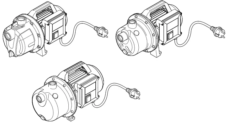 ANNOVI REVERBERI ARGP600P Self Priming Garden Pump