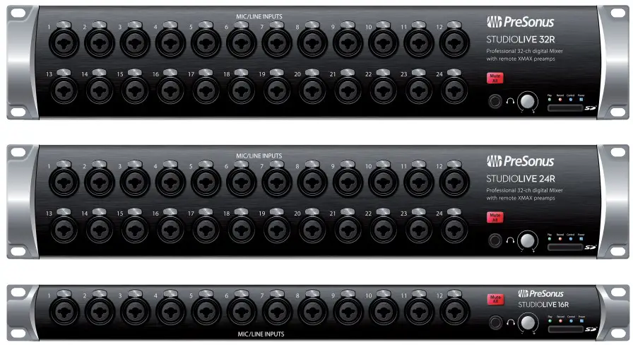 Presonus 16R Studio Live Series III Rack Mixers