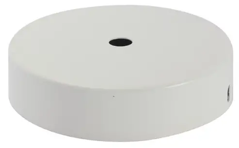 Chacon 21070 White Metal Ceiling Rose