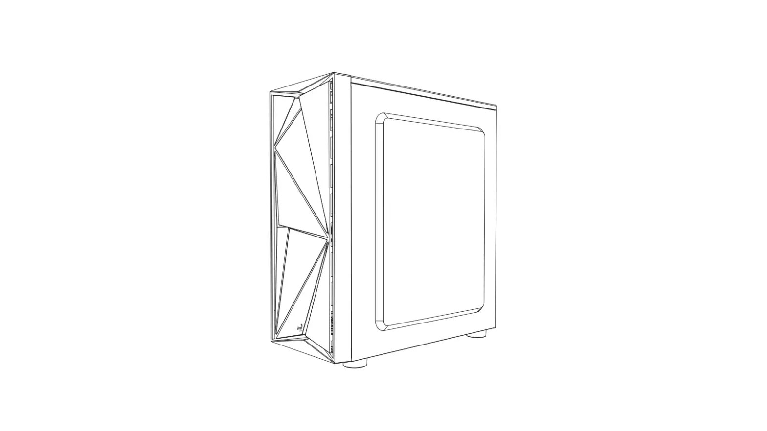 Aerocool Glider Acrylic Mid Tower Case User Manual