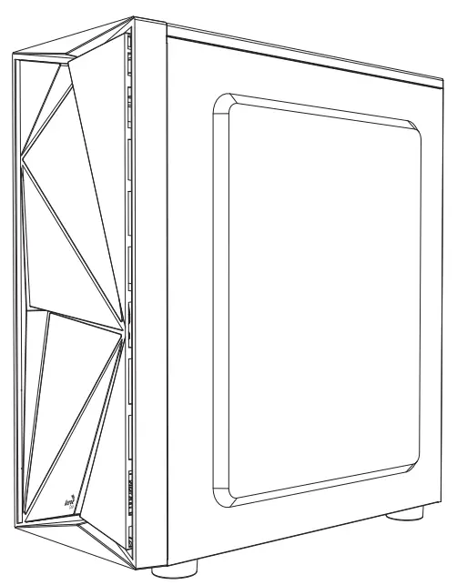 AeroCool-Glider-Acrylic-Mid-Tower-Case-fig-1