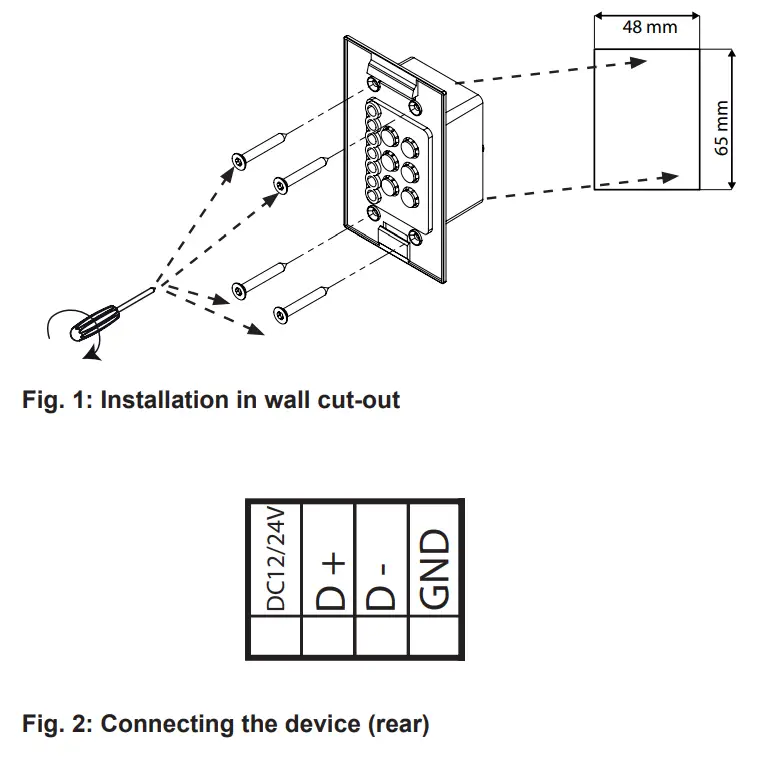 Sentiotec 1 052 786 PRO D DMX Colour Light Control - Fig
