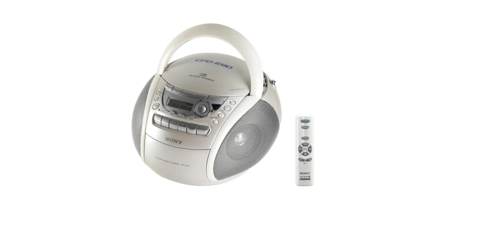 Sony Cfd-e90 Cd Radio Cassette Recorder User Manual Sony Cfd-e90 Cd Radio Cassette Recorder User Manual