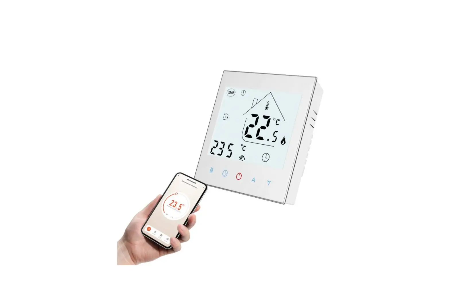Heat Decor Hd-t1000 Wifi Thermostat User Guide