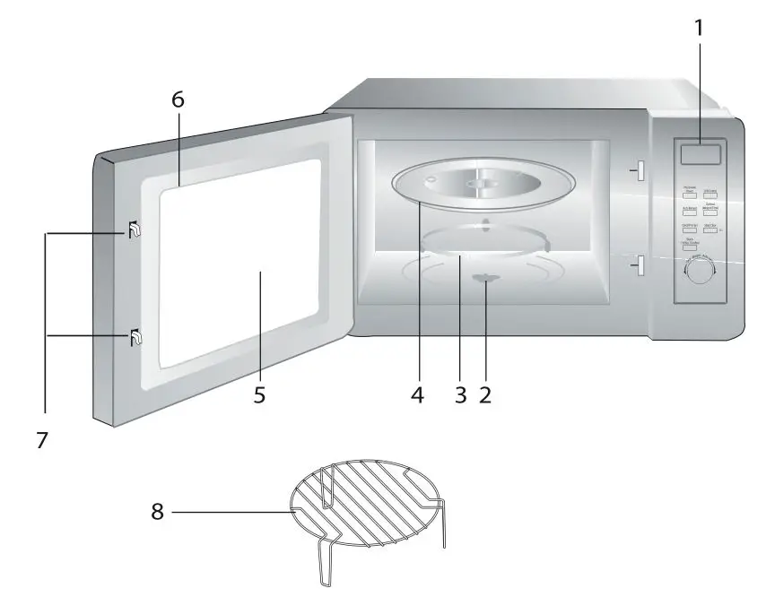 beko MGF 23210 X Microwave Oven - Overview