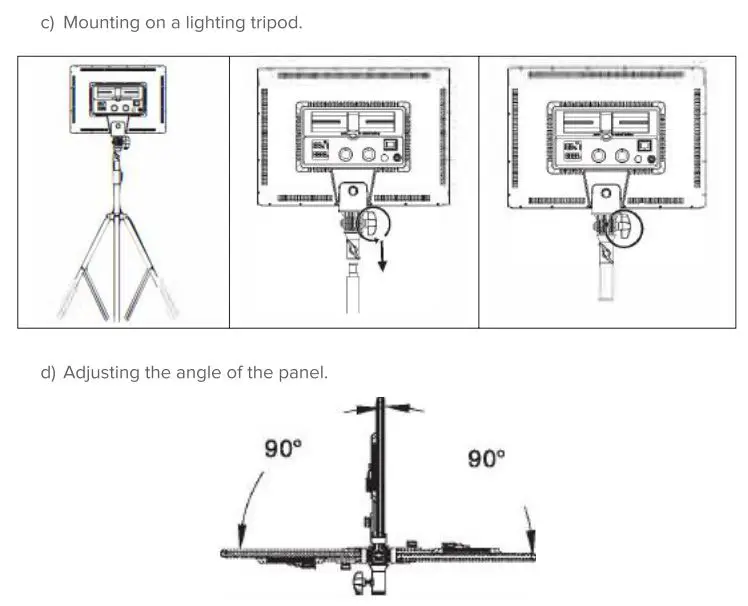 Newell Air 1100 LED Light User Manual - Installation