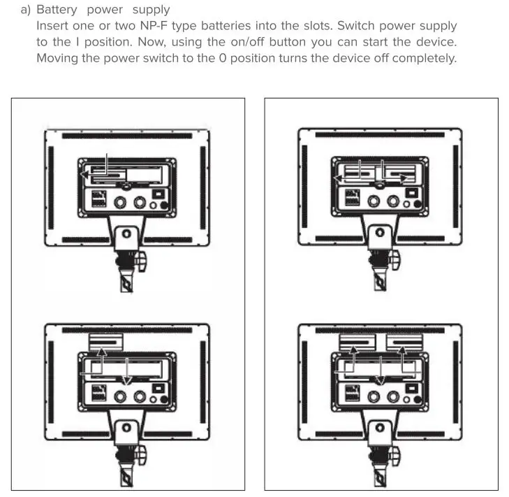 Newell Air 1100 LED Light User Manual - Power supply