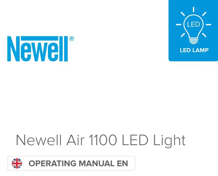 Newell Air 1100 LED Light User Manual