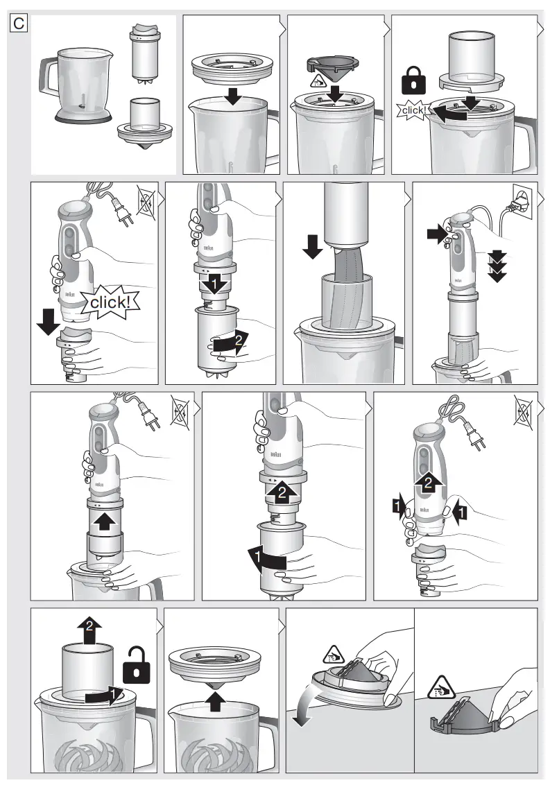 BRAUN MQ5252BKBL MultiQuick 5 Vario Hand Blender - fig2