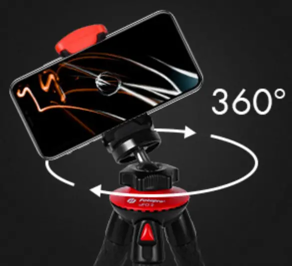 Fotopro-UFO2-set-Flexible-Camera-Tripod-with-Remote-fig-1