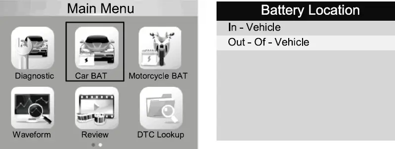 KONNwei KW870 Car and Motorcycle Battery Tester OBDII Diagnostic Scanner- (16)