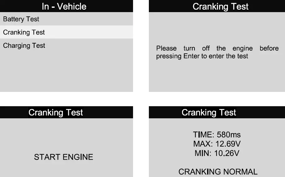 KONNwei KW870 Car and Motorcycle Battery Tester OBDII Diagnostic Scanner- (21)