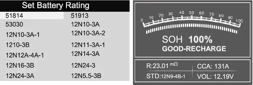KONNwei KW870 Car and Motorcycle Battery Tester OBDII Diagnostic Scanner- (24)