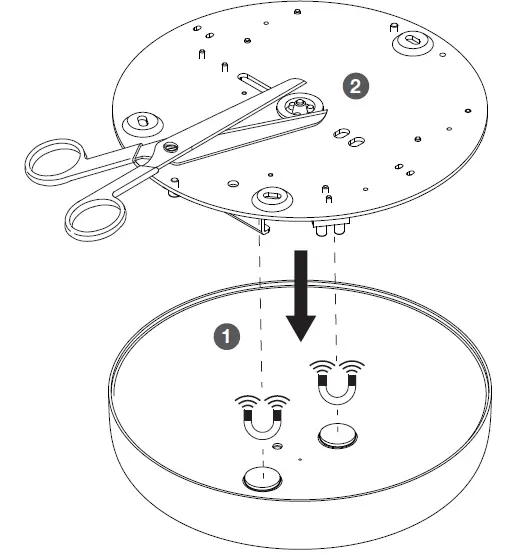 FLOS-Skynest-Suspension-Pendant-Lamp-FIG-2