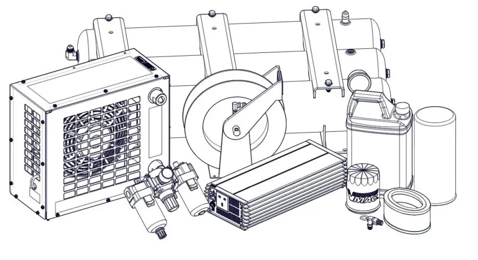 VMAC A800185 Air Aftercooler