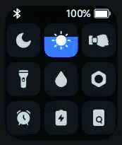 EGQINR IDW13 Smart Watch - Control center